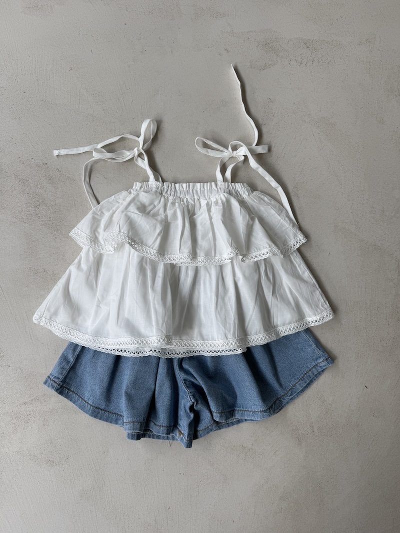 Poplin Cancan Blouse