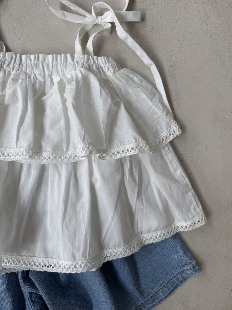 Poplin Cancan Blouse