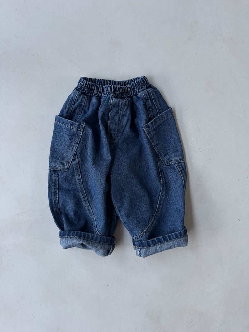 Baggy pocket jeans