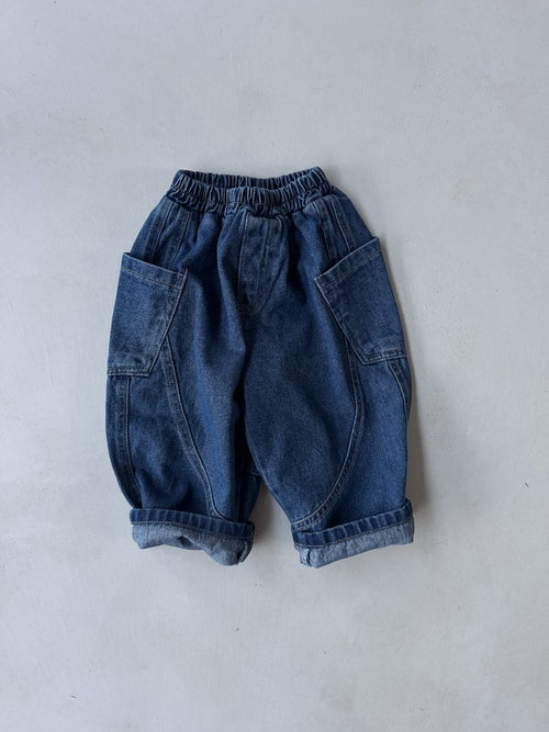 Baggy pocket jeans