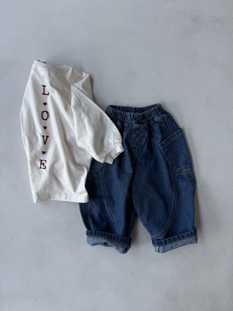 Baggy pocket jeans