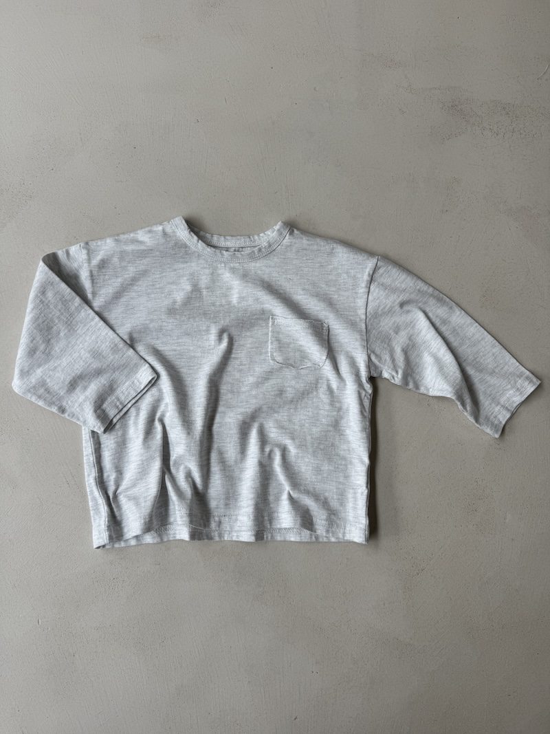 Pocket long sleeve tee