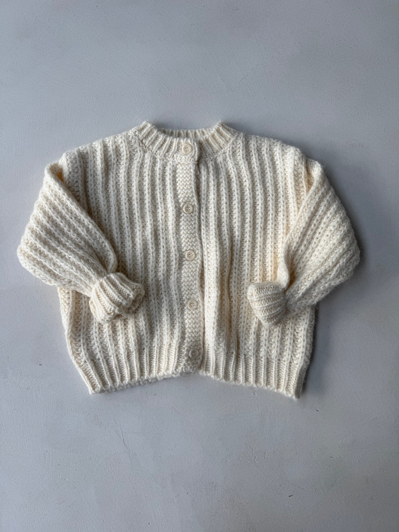 Snow Cable Cardigan