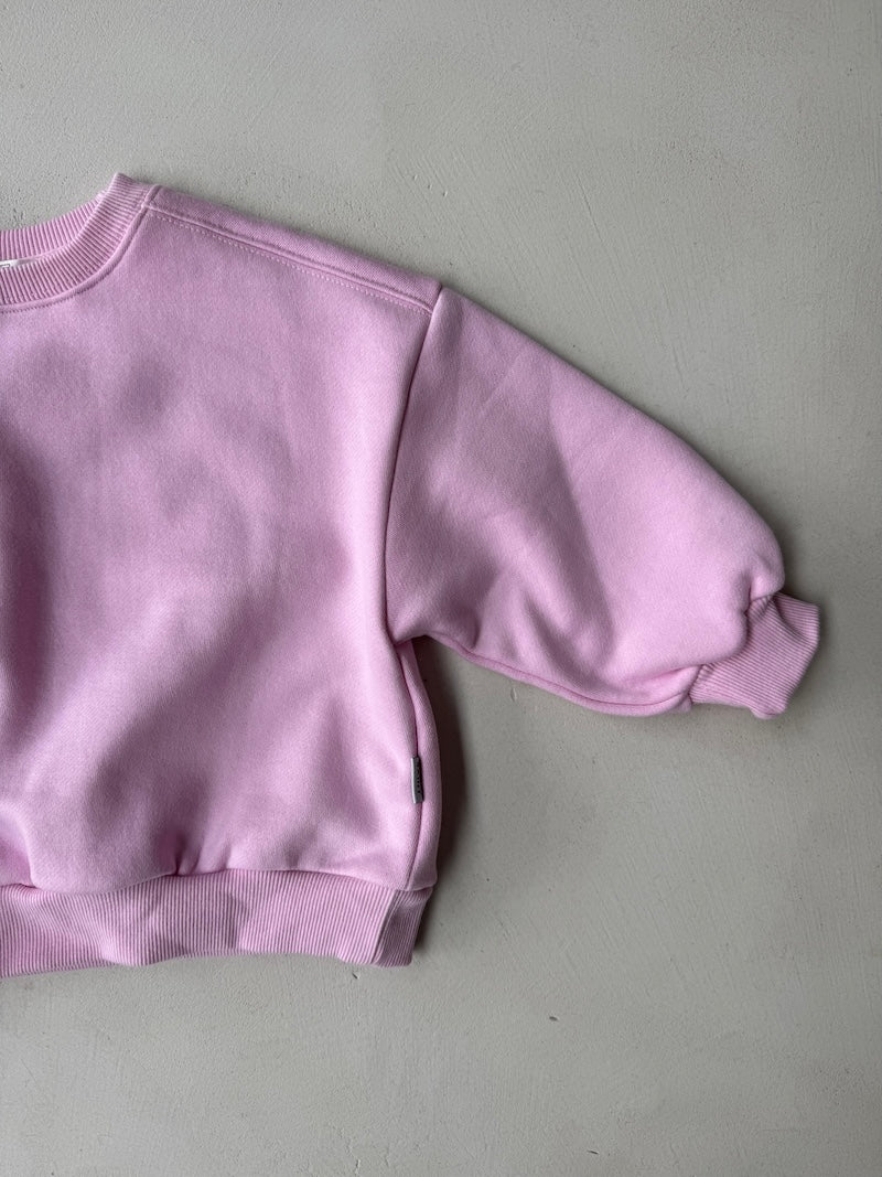Pinky Fleece Sweat