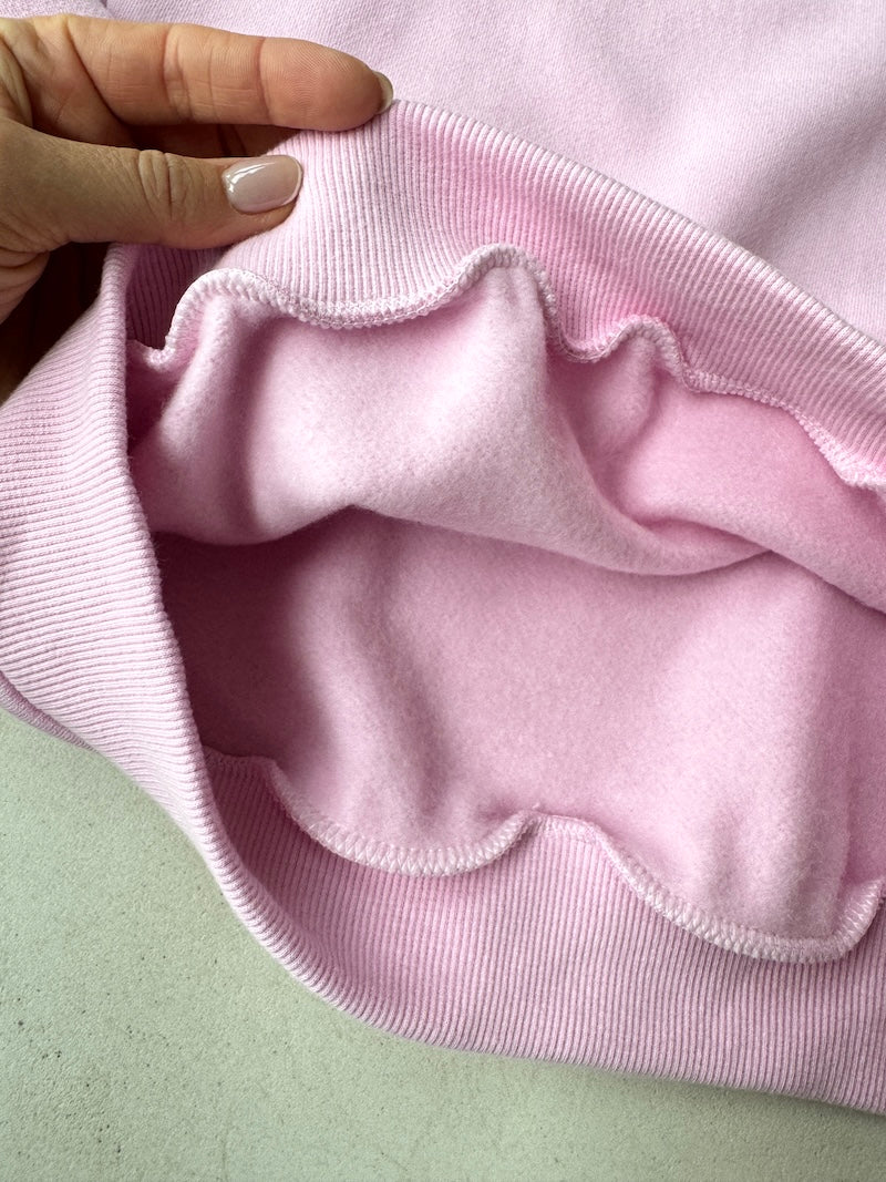 Pinky Fleece Sweat
