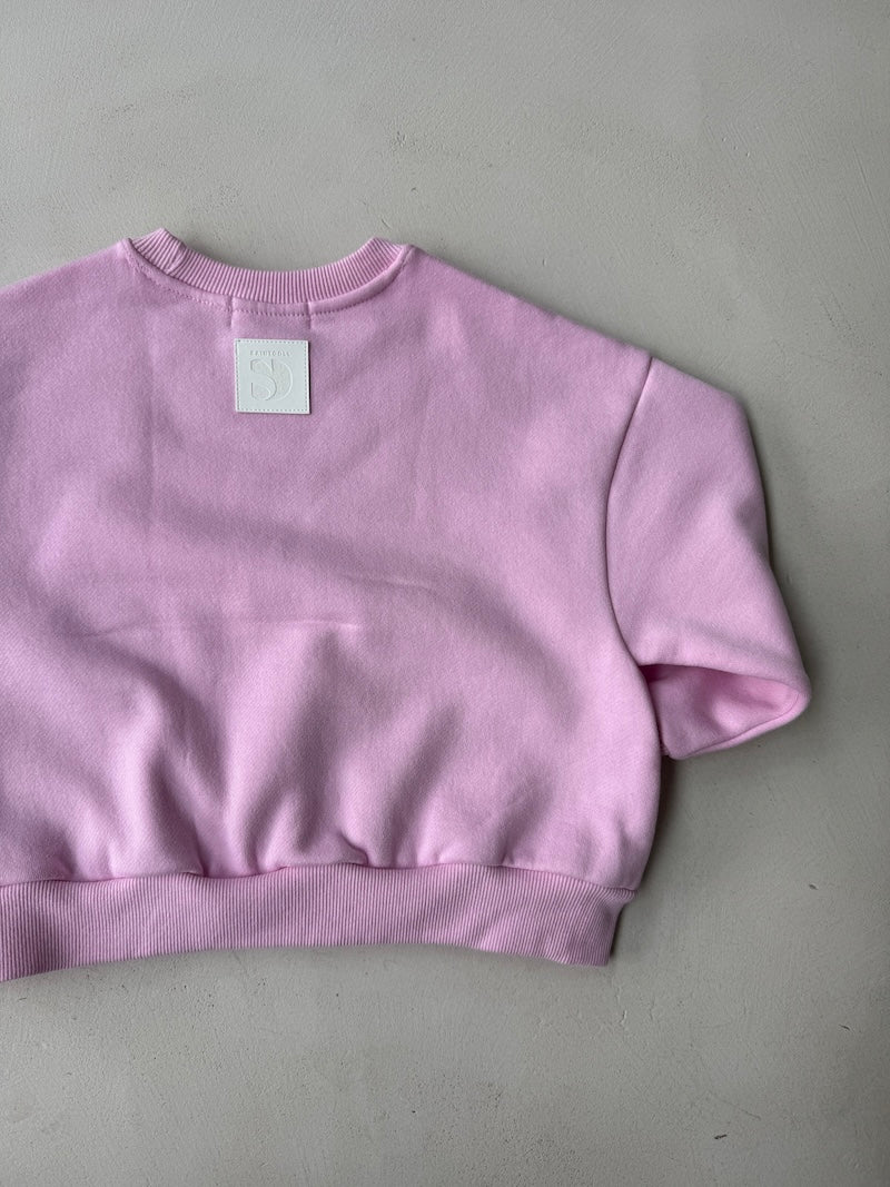 Pinky Fleece Sweat