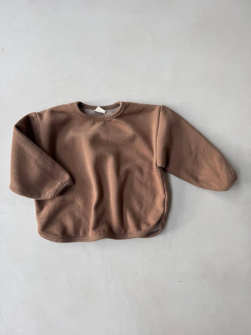 Bambi Boxy Jumper Caramel