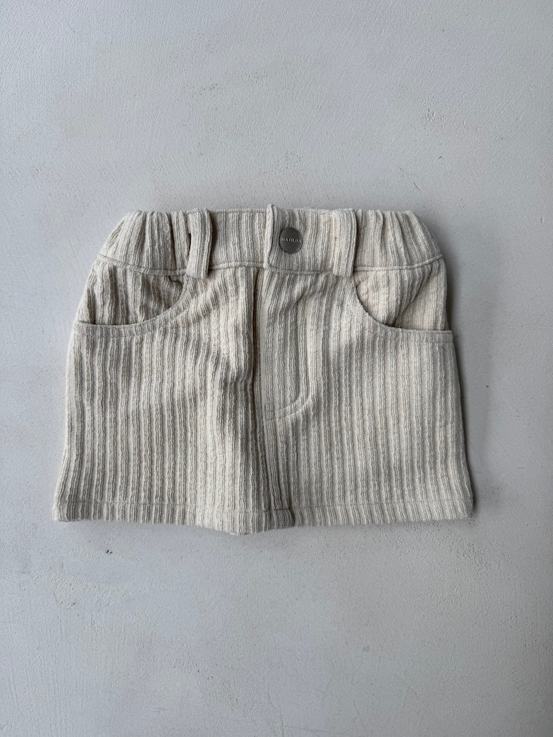 Mini Cord Skirt