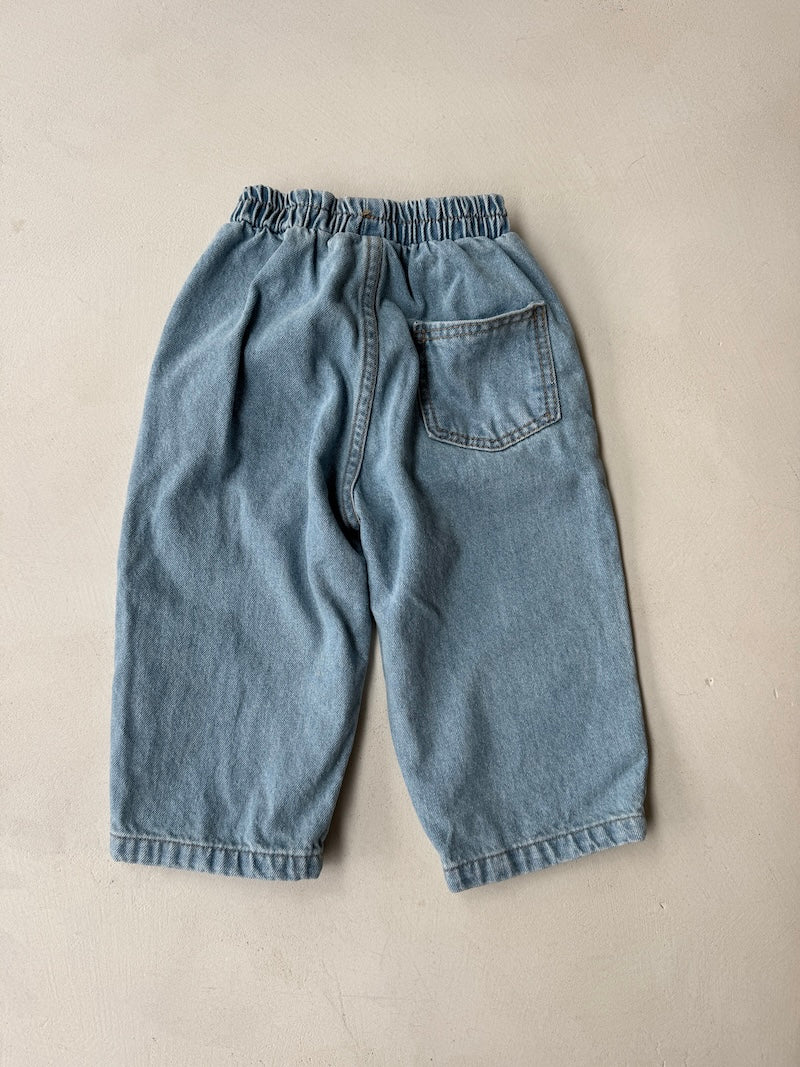 Light Blue Pocket Jeans