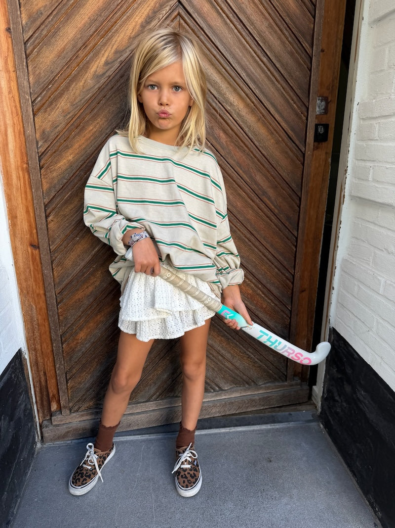 Green Stripes Jumper