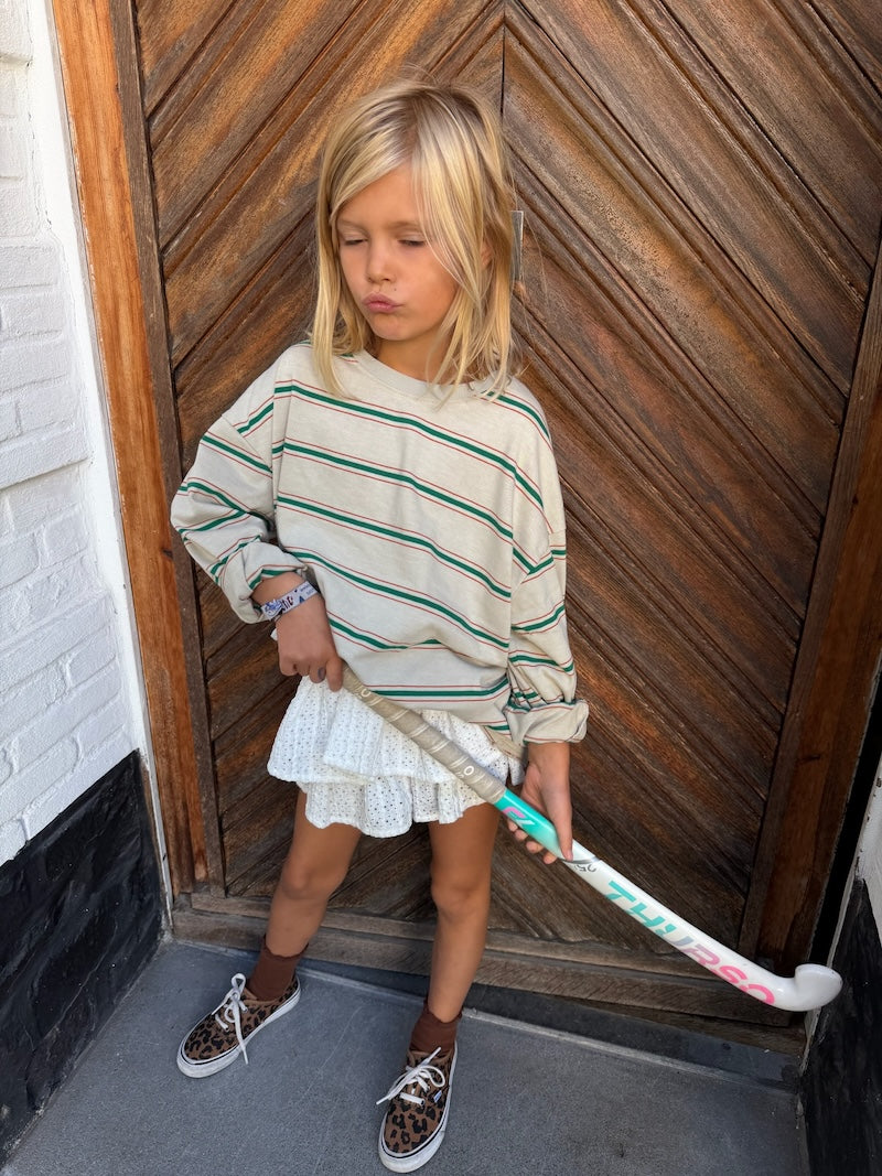Green Stripes Jumper