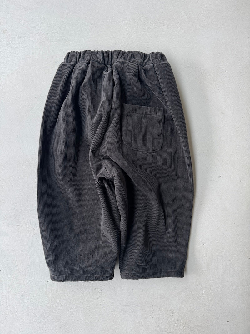 Bambi Fleece Pants Charcoal