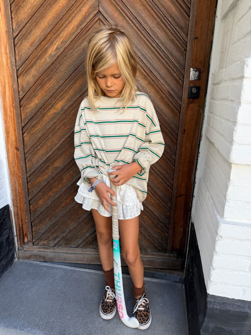 Green Stripes Jumper