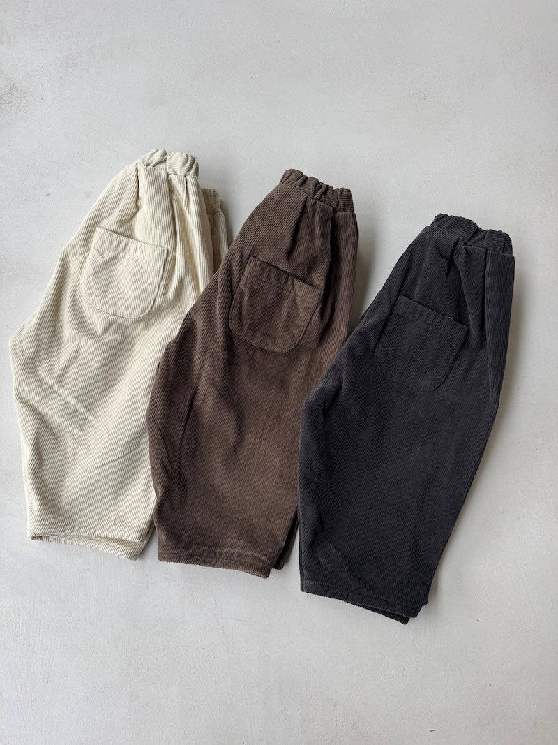 Bambi Fleece Pants Cream