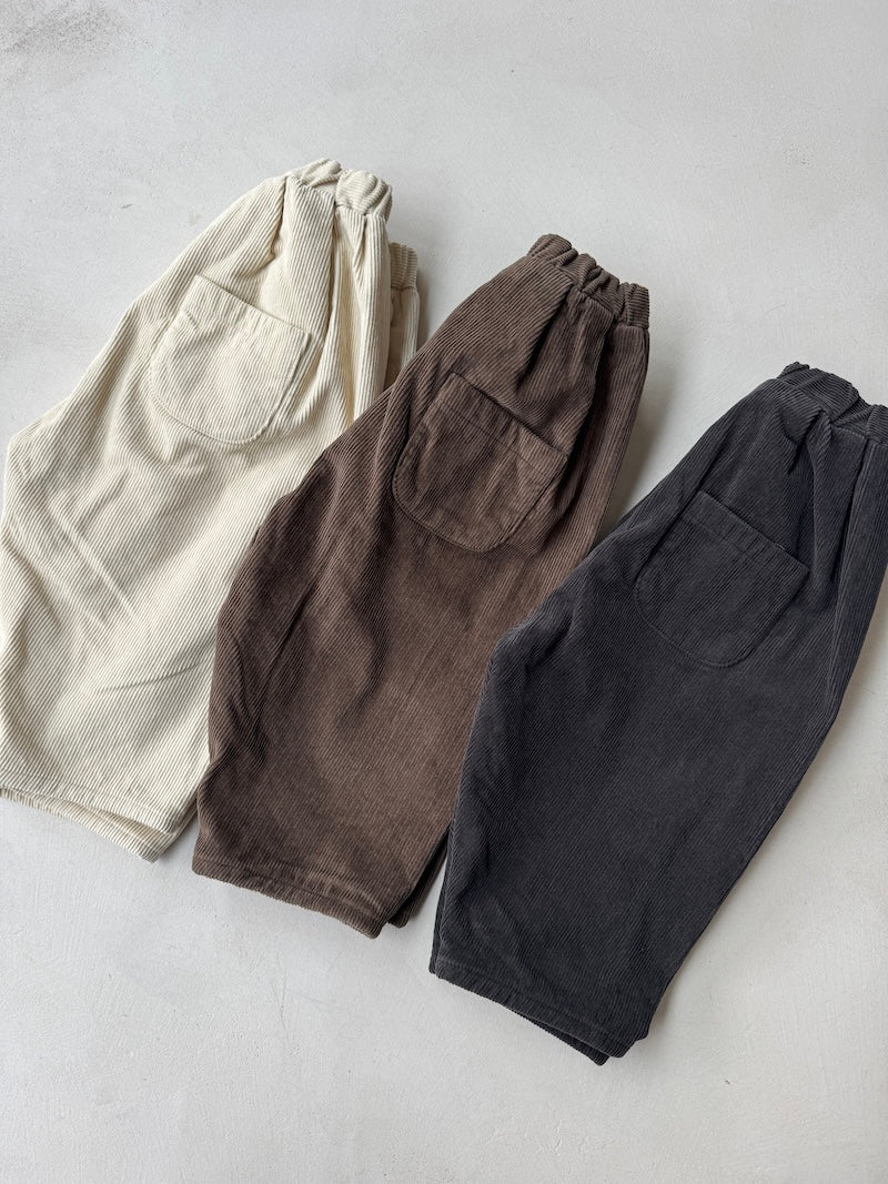 Bambi Fleece Pants Charcoal