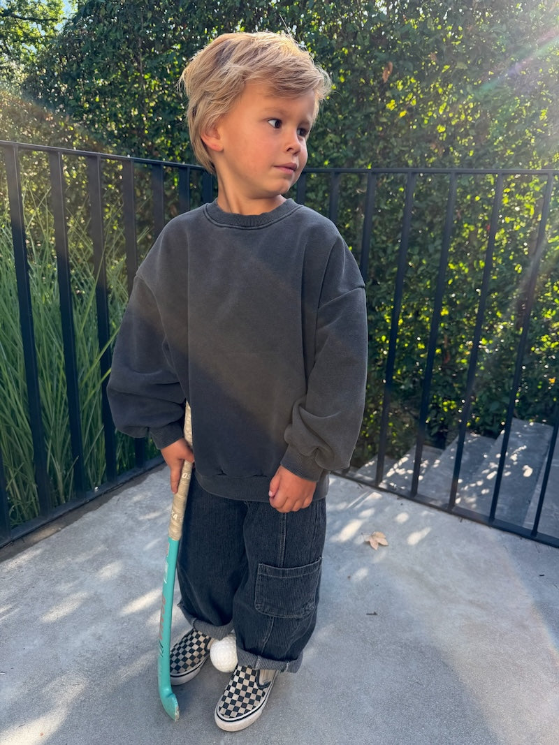 Cargo Black Jeans