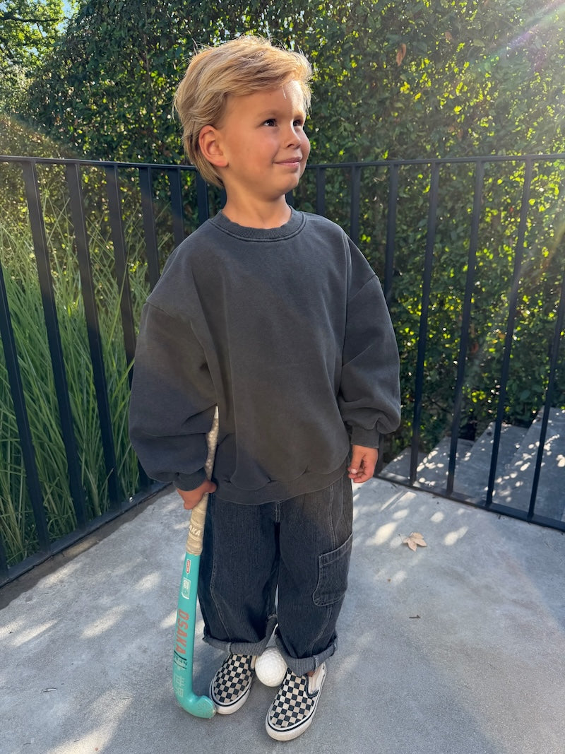 Cargo Black Jeans