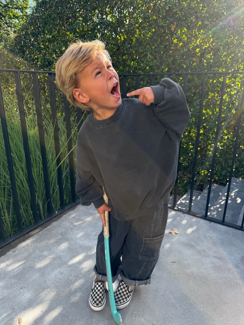 Cargo Black Jeans