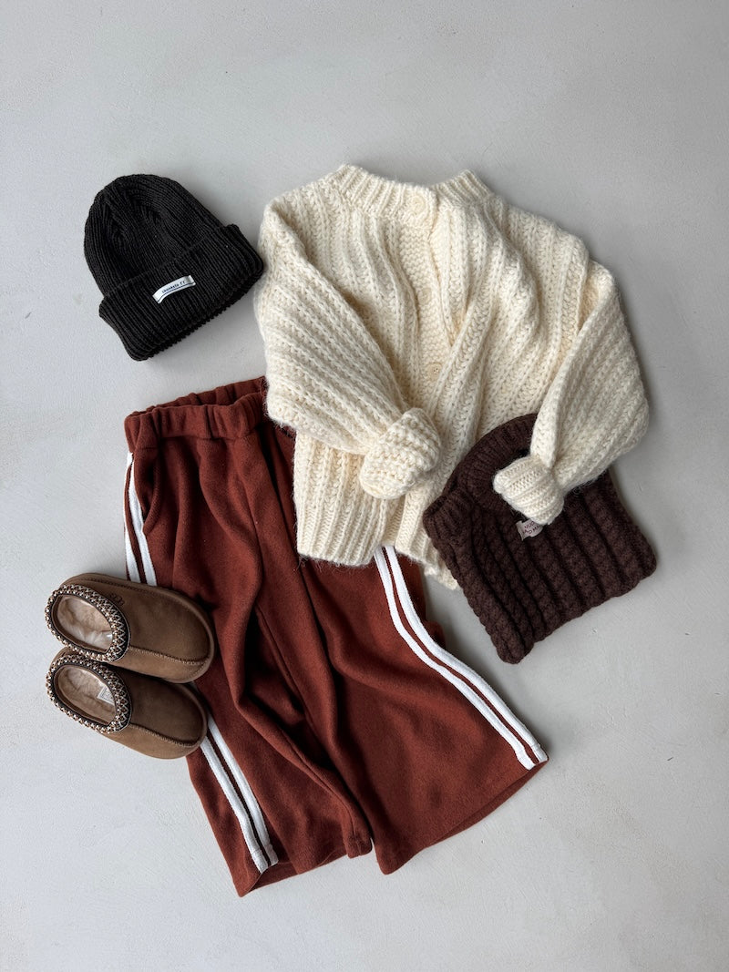 Snow Cable Cardigan