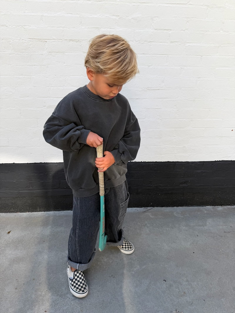 Cargo Black Jeans