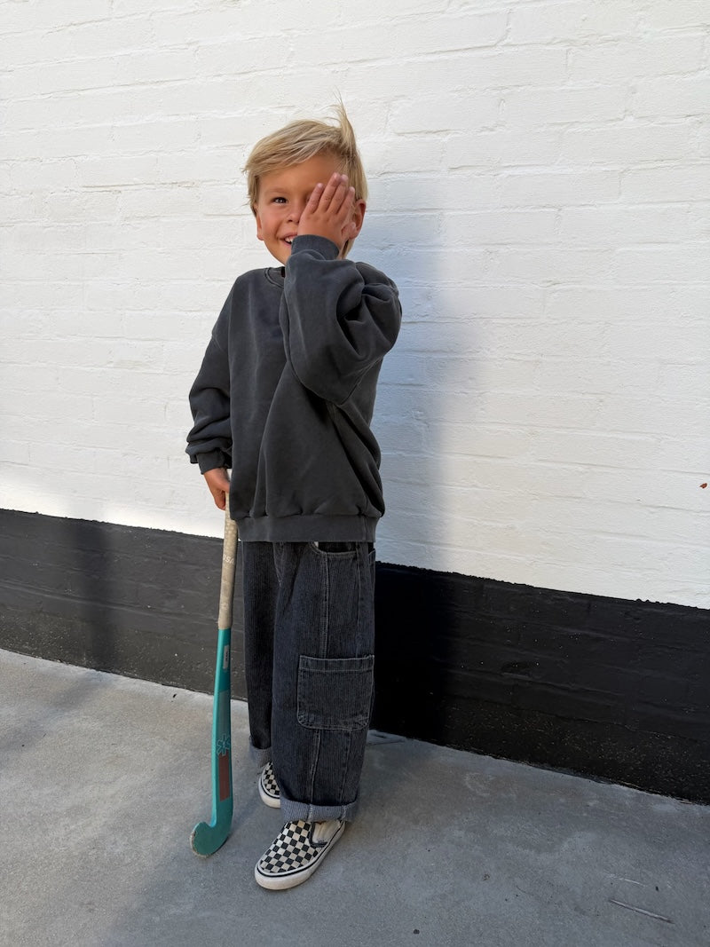 Cargo Black Jeans