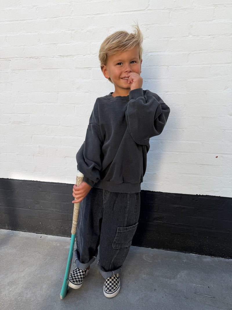 Cargo Black Jeans