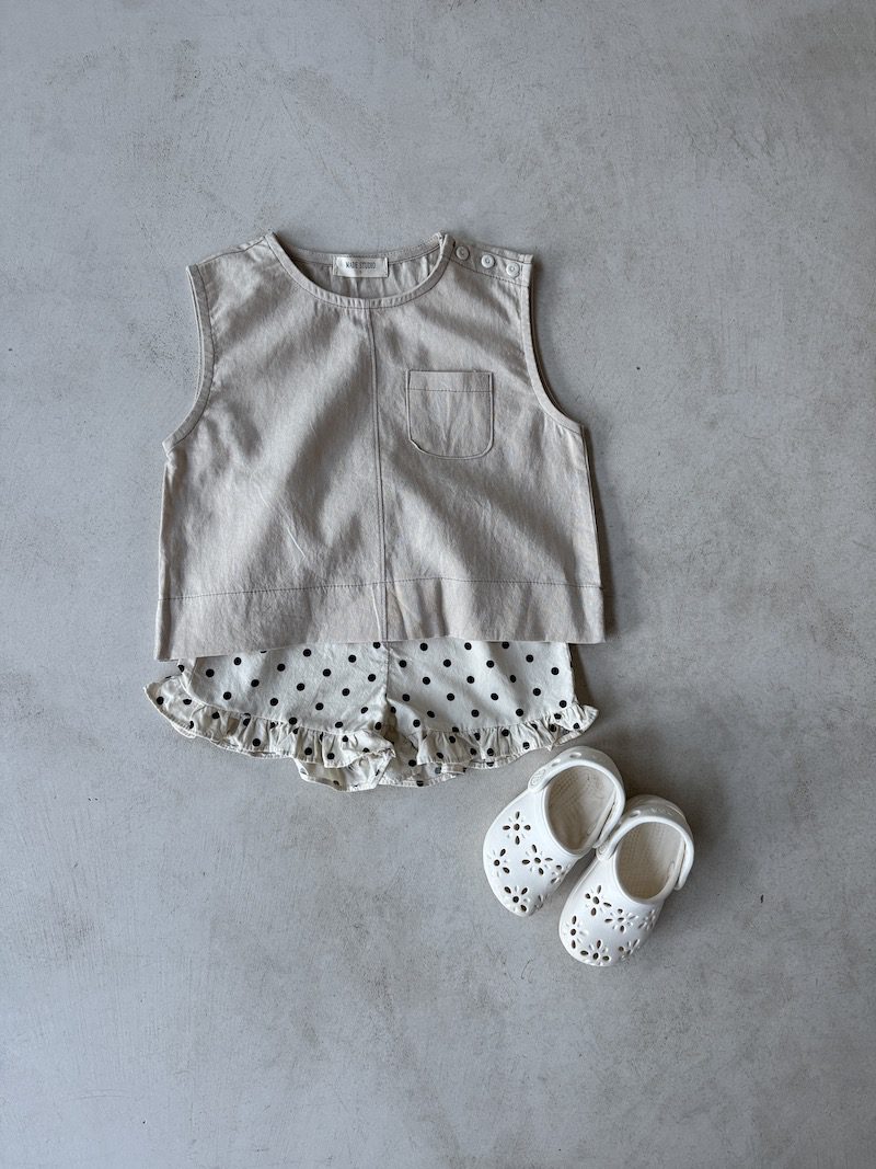 Frill Polka Shorts