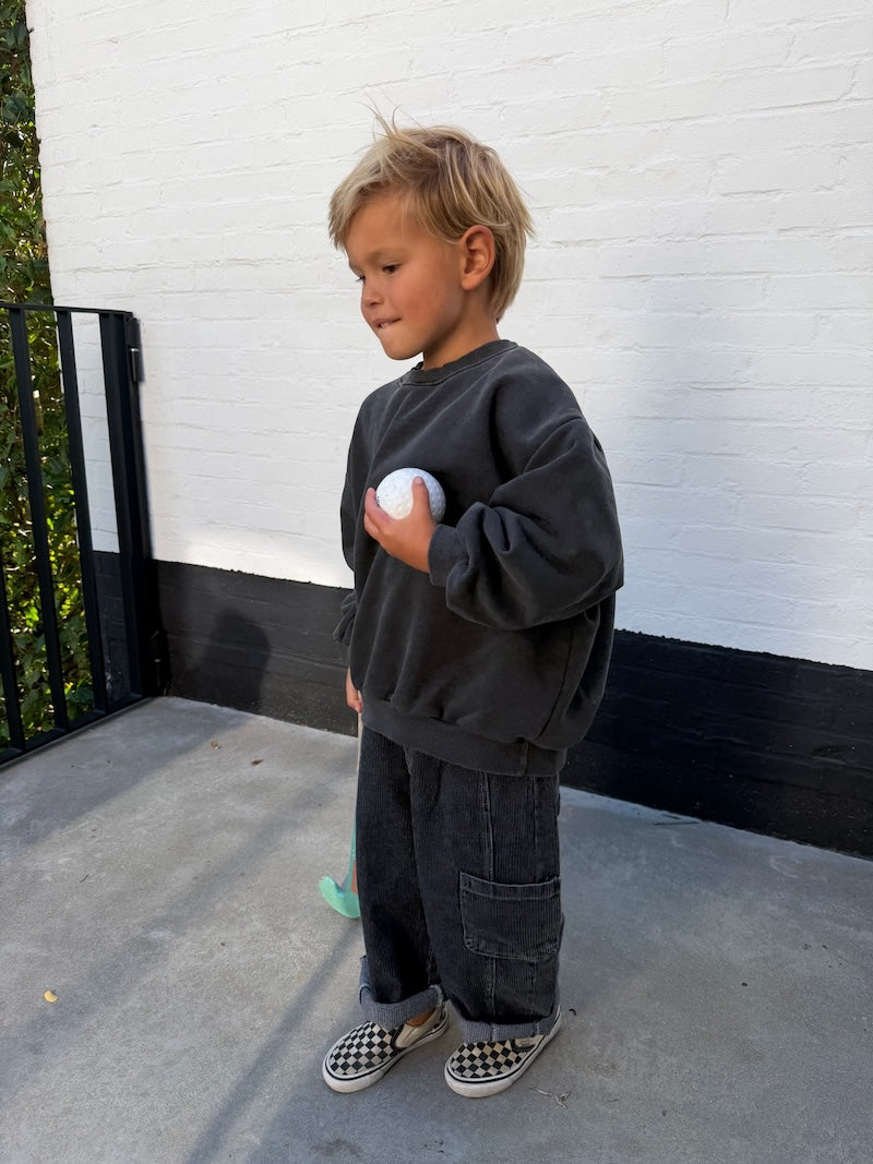 Cargo Black Jeans