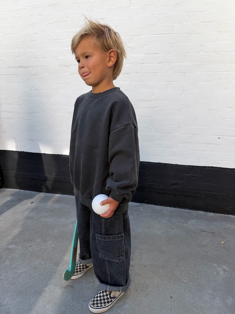 Cargo Black Jeans
