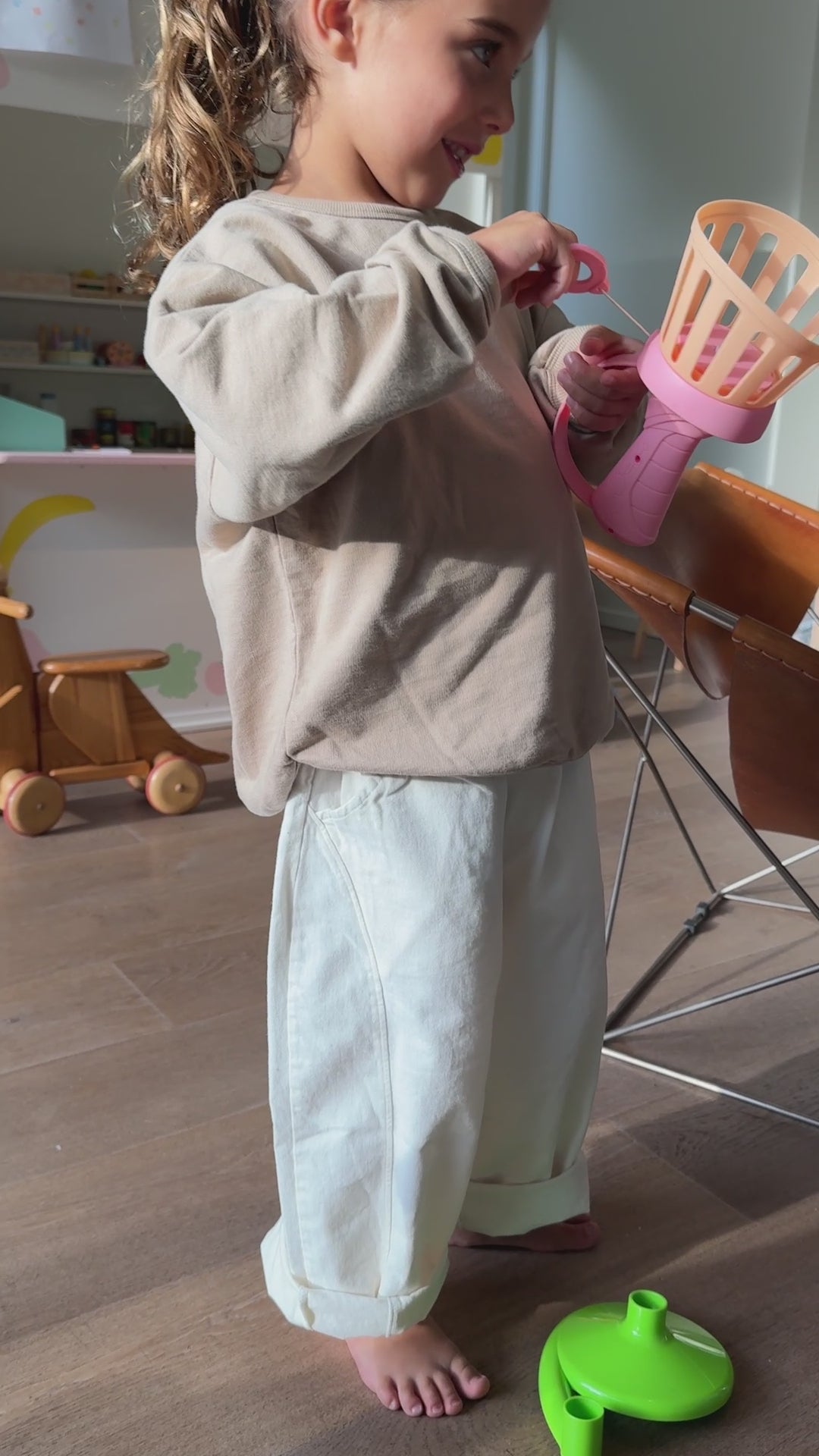 White Baggy Pants